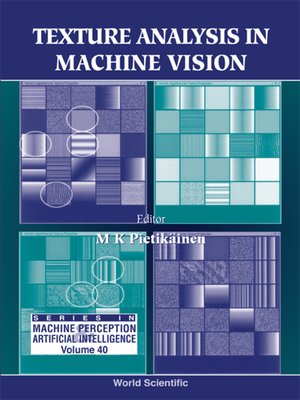 cover image of Texture Analysis In Machine Vision